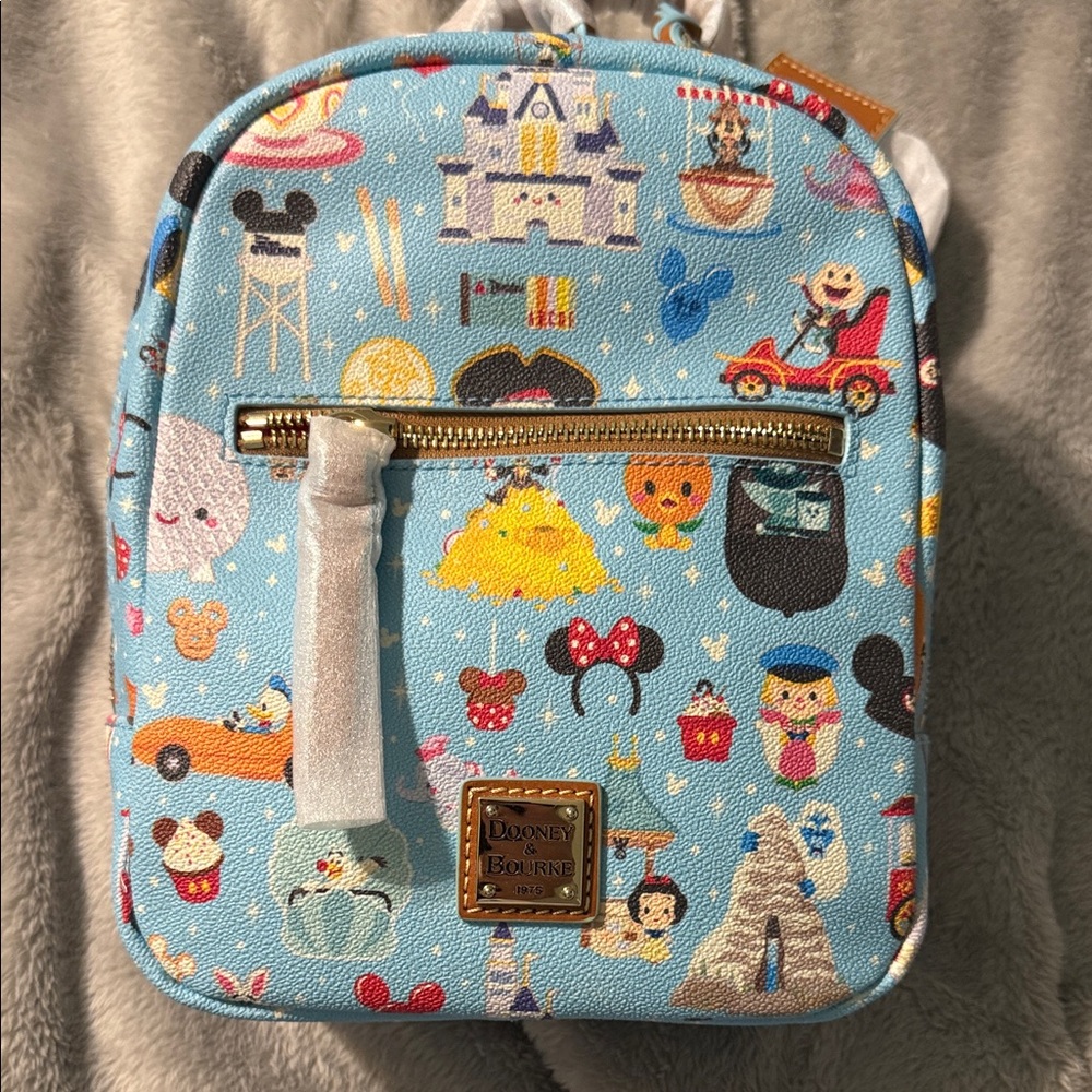 Dooney & Bourke Light Blue Adventure Backpack